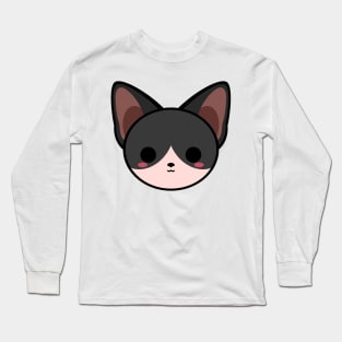 Cute Tuxedo Sphynx Cat Long Sleeve T-Shirt